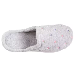 Isotoner Signature Women's Secret Sole Embroidered Clog Slippers -Michaelkors shop 11667604 fpx