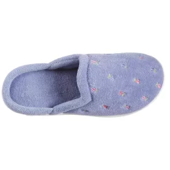 Isotoner Signature Women's Secret Sole Embroidered Clog Slippers -Michaelkors shop 11667606 fpx