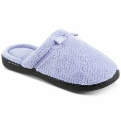 Isotoner Signature Women's Chevron Microterry Clog Slippers, Online Only