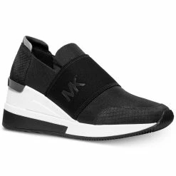 Michael Kors Women's Felix Signature Logo Bubble Trainer Sneakers