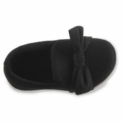 Isotoner Signature Women's Indoor/Outdoor Zenz Hatch Knit Closed-Back With Tie Slip-Ons -Michaelkors shop 17835547 fpx