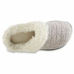 Isotoner Signature Women's Quilted Jersey Bridget Hoodback Eco Comfort Slippers -Michaelkors shop 17835816 fpx