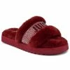 Juicy Couture Women's Halo Faux Fur Slippers