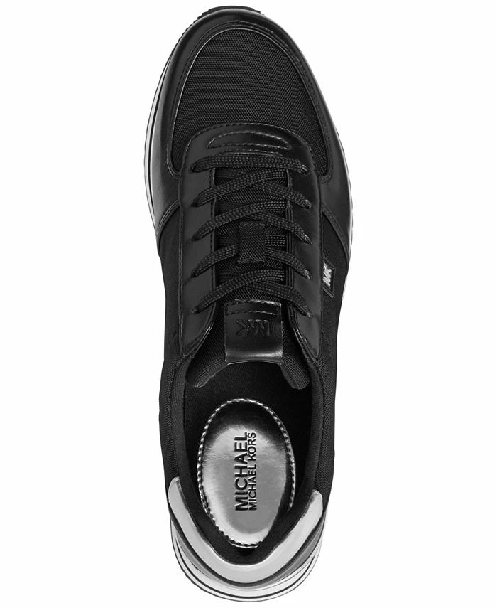 Michael Kors Women's Monique Trainer Lace-Up Sneakers 4 Michael Kors Women's Monique Trainer Lace-Up Sneakers - Image 4