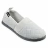 Isotoner Signature Quilted Memory Foam Microterry Slip On Slippers