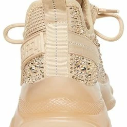 Steve Madden Women's Maxima Rhinestone-Trim Trainer Sneakers -Michaelkors shop 18700096 fpx