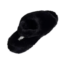 Jessica Simpson Women's Open Toe Plush Platform Slingback Slipper -Michaelkors shop 18720903 fpx