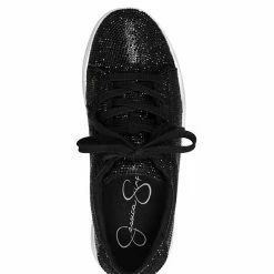 Jessica Simpson Women's Silesta Embellished Lace-Up Sneakers 9 Jessica Simpson Women's Silesta Embellished Lace-Up Sneakers -Michaelkors shop 18818383 fpx