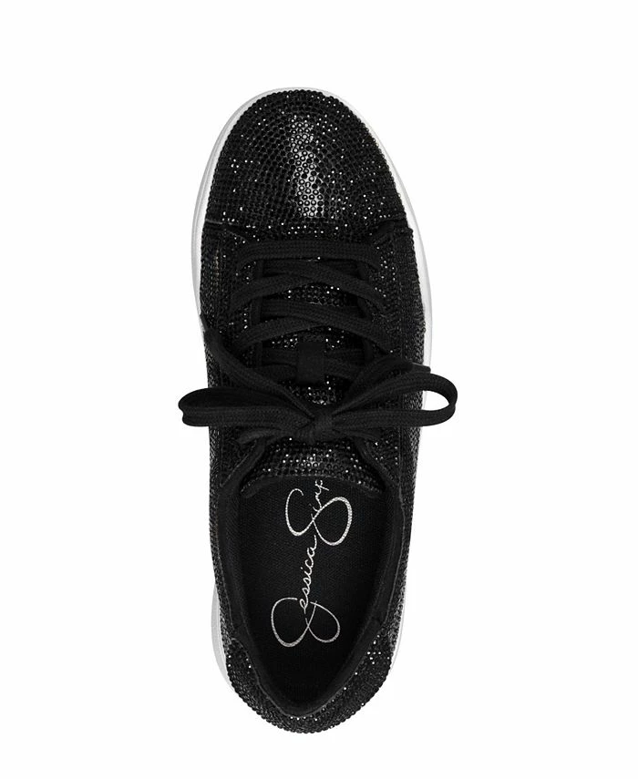 Jessica Simpson Women's Silesta Embellished Lace-Up Sneakers 4 Jessica Simpson Women's Silesta Embellished Lace-Up Sneakers - Image 4