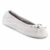 Isotoner Signature Women's Signature Terry Ballerina Slippers