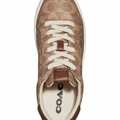 Coach Women's Lowline Signature Lace-up Sneakers -Michaelkors shop 18999593 fpx