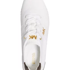 Michael Kors Women's Monique Knit Trainer Lace-Up Retro Running Sneakers -Michaelkors shop 19320851 fpx