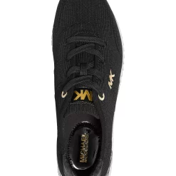Michael Kors Women's Monique Knit Trainer Lace-Up Retro Running Sneakers -Michaelkors shop 19320857 fpx
