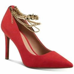INC International Concepts Women's Sadelle Chain-Detail Pumps, Created For Macy's