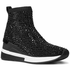 Michael Kors Women's Skyler Embellished Sneaker Booties