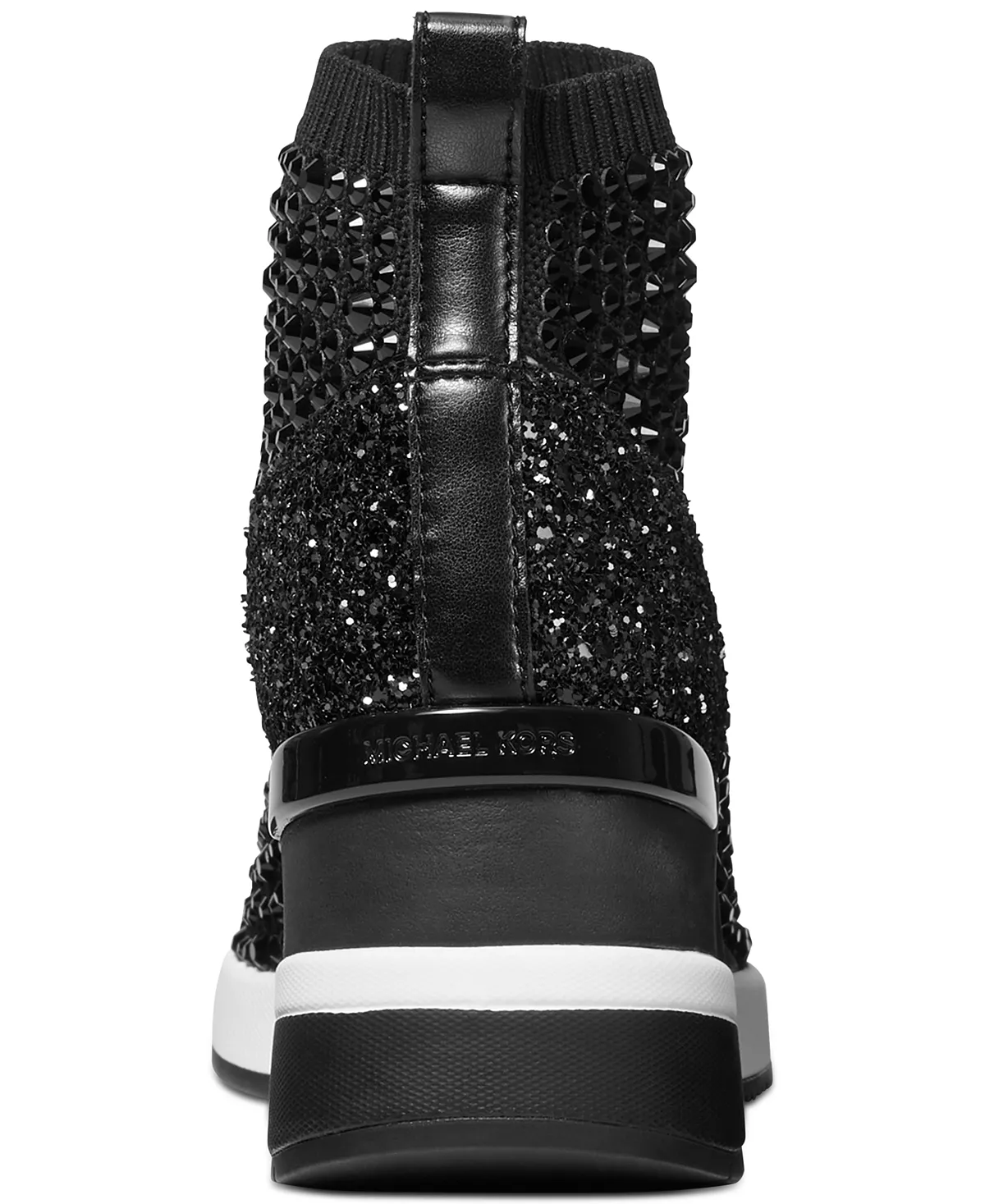 Michael Kors Women's Skyler Embellished Sneaker Booties 3 Michael Kors Women's Skyler Embellished Sneaker Booties - Image 3