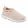 Isotoner Signature Zenz Hatch-Knit Sock Bootie Slippers