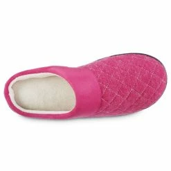 Isotoner Signature Women's Diamond Quilted Morgan Hoodback Slippers -Michaelkors shop 20092001 fpx