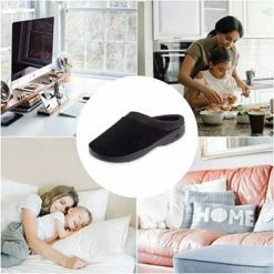 Isotoner Signature Microterry Pillowstep Slippers With Satin Trim -Michaelkors shop 20814347 fpx