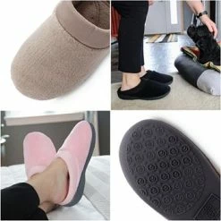 Isotoner Signature Microterry Pillowstep Slippers With Satin Trim -Michaelkors shop 20814355 fpx