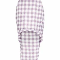 Charter Club Women's Quilted Gingham Clog Slipper -Michaelkors shop 21649150 fpx