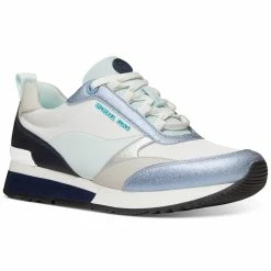 Michael Kors Women's Allie Stride Trainer Lace-Up Sneakers