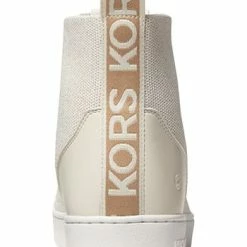 Michael Kors Women's Edie Knit Lace-Up High-Top Sneakers -Michaelkors shop 21931016 fpx