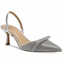 INC International Concepts Women's Gelsey Slingback Kitten-Heel Pumps, Created For Macy's