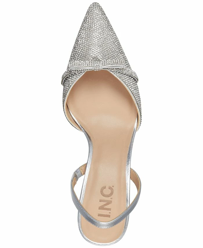 INC International Concepts Women's Gelsey Slingback Kitten-Heel Pumps, Created For Macy's 4 INC International Concepts Women's Gelsey Slingback Kitten-Heel Pumps, Created For Macy's - Image 4
