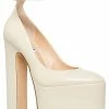 Steve Madden Women's Skyrise Ankle-Strap Platform Pumps