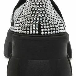 Steve Madden Women's Trifecta Rhinestone Lug-Sole Tailored Loafers -Michaelkors shop 22293740 fpx