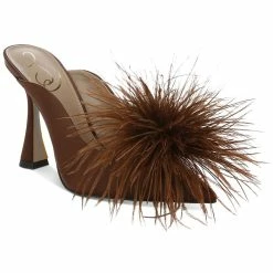 Sam Edelman Women's Anthony Pom Pom Mules Pumps