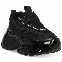 Steve Madden Women's Ecker Platform Lace-Up Sneakers