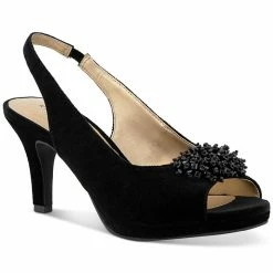 Karen Scott Breena Slingback Peep-Toe Pumps, Created For Macy's