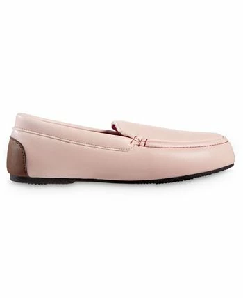 Isotoner Signature Women's Recycled Faux Leather Vivienne Moc Slippers 2 Isotoner Signature Women's Recycled Faux Leather Vivienne Moc Slippers - Image 2