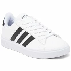 ADIDAS Women's Grand Court Cloudfoam Lifestyle Court Comfort Casual Sneakers From Finish Line