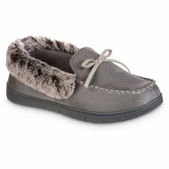 Isotoner Signature Women's Microsuede Rae Comfort Moccasin Slippers