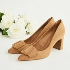 Anne Klein Women's Bentley Buckle Pumps -Michaelkors shop 22694184 fpx