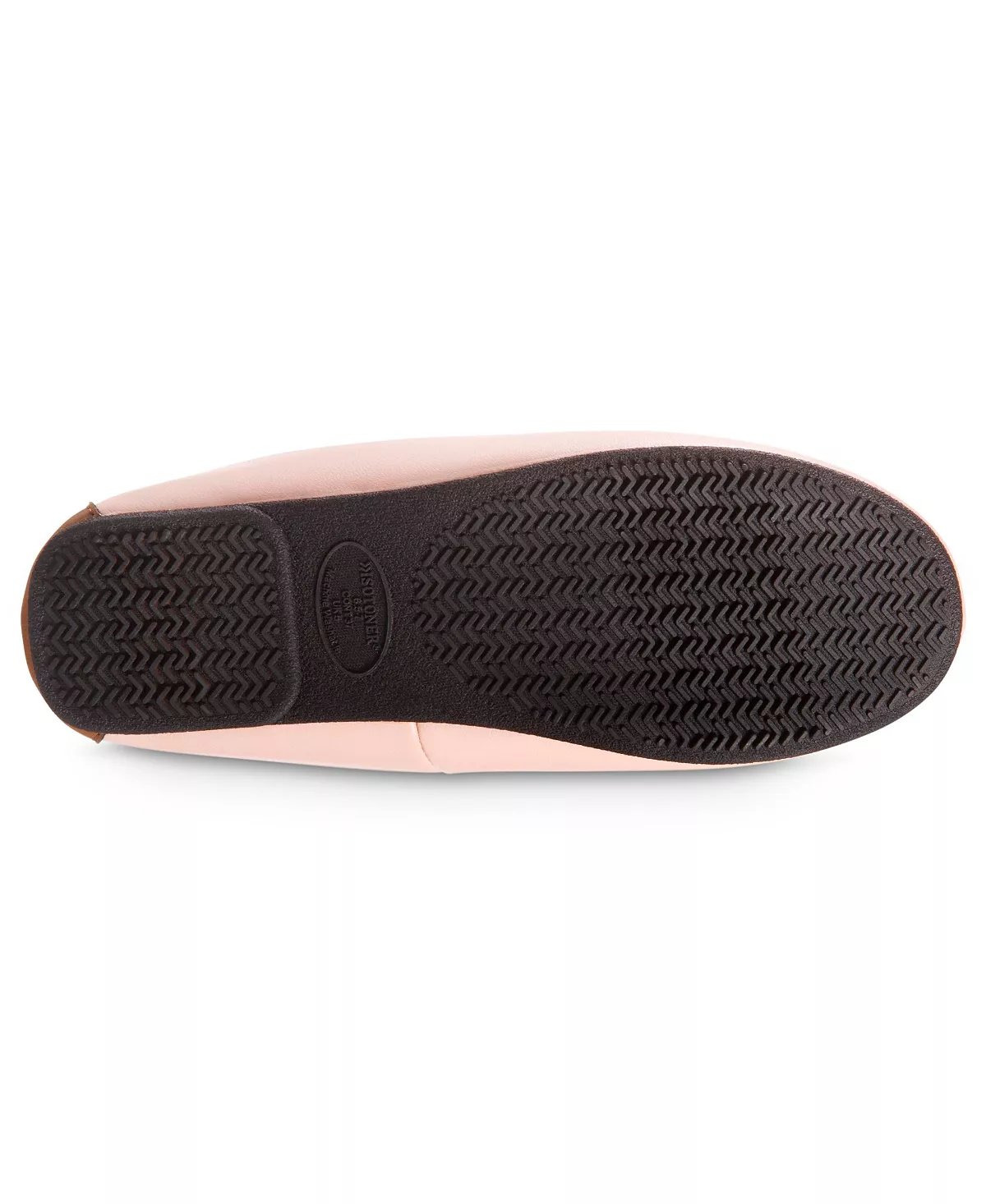 Isotoner Signature Women's Recycled Faux Leather Vivienne Moc Slippers 4 Isotoner Signature Women's Recycled Faux Leather Vivienne Moc Slippers - Image 4