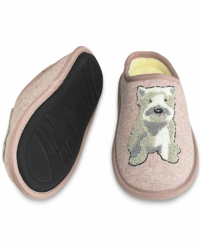 Radley London Women's Radley & Friends Embroidered Slippers 4 Radley London Women's Radley & Friends Embroidered Slippers - Image 4