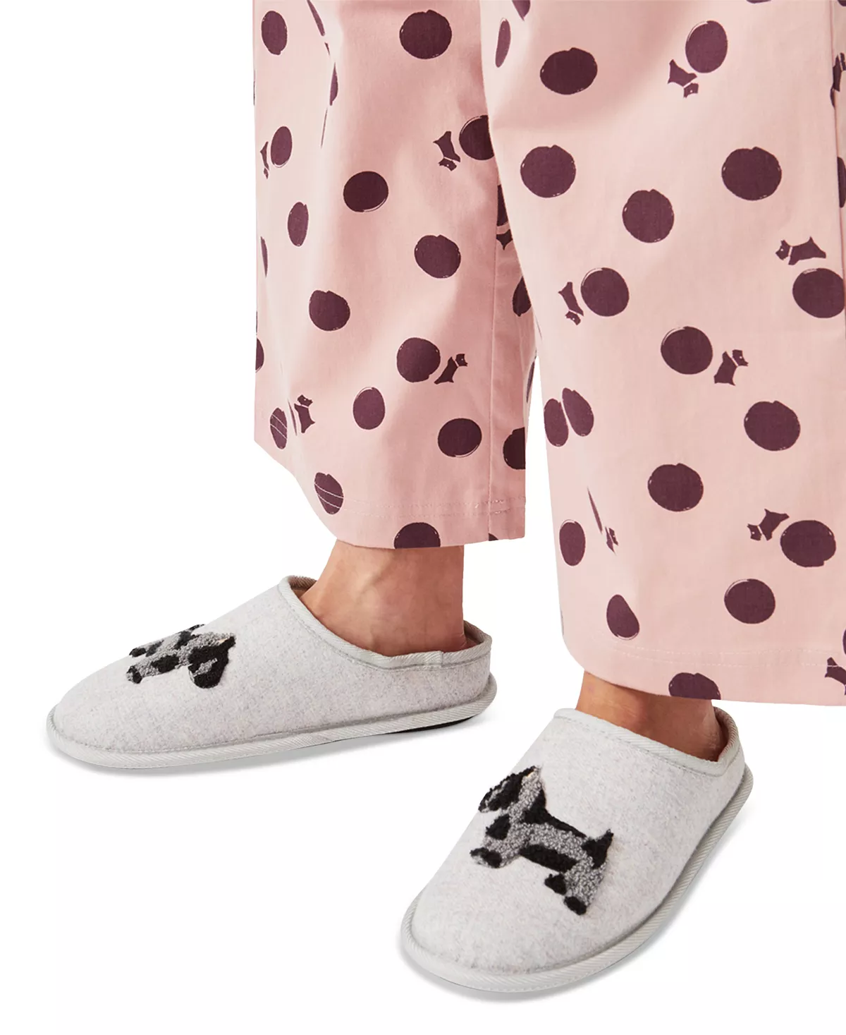 Radley London Women's Radley & Friends Embroidered Slippers 8 Radley London Women's Radley & Friends Embroidered Slippers - Image 8