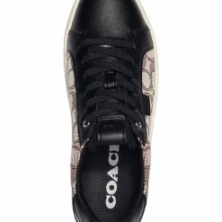 Coach Women's Lowline Signature Lace-up Sneakers 11 Coach Women's Lowline Signature Lace-up Sneakers -Michaelkors shop 23024907 fpx
