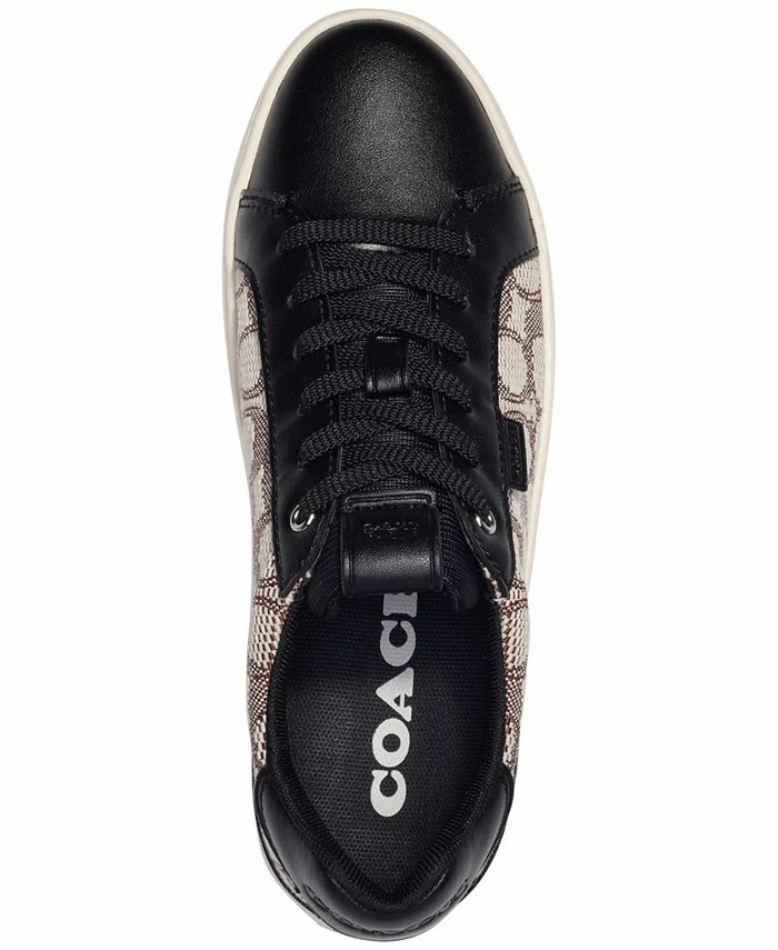 Coach Women's Lowline Signature Lace-up Sneakers 4 Coach Women's Lowline Signature Lace-up Sneakers - Image 4