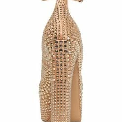 Steve Madden Women's Skyrise Ankle-Strap Rhinestone Platform Pumps -Michaelkors shop 23046517 fpx