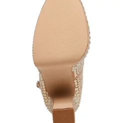 Steve Madden Women's Skyrise Ankle-Strap Rhinestone Platform Pumps -Michaelkors shop 23046519 fpx