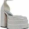 Steve Madden Women's Charlize Rhinestone Double Platform Pumps