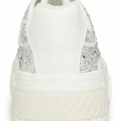 Steve Madden Women's Sonic Rhinestone Lace-Up Sneakers -Michaelkors shop 23057480 fpx