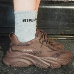 Steve Madden Women's Possession Chunky Lace-Up Sneakers -Michaelkors shop 23138179 fpx