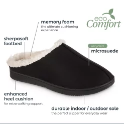 Isotoner Signature Women's Microsuede Rory Hoodback Comfort Slippers -Michaelkors shop 23144923 fpx