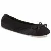 Isotoner Signature Women's Recycled Satin Ballerina Slippers